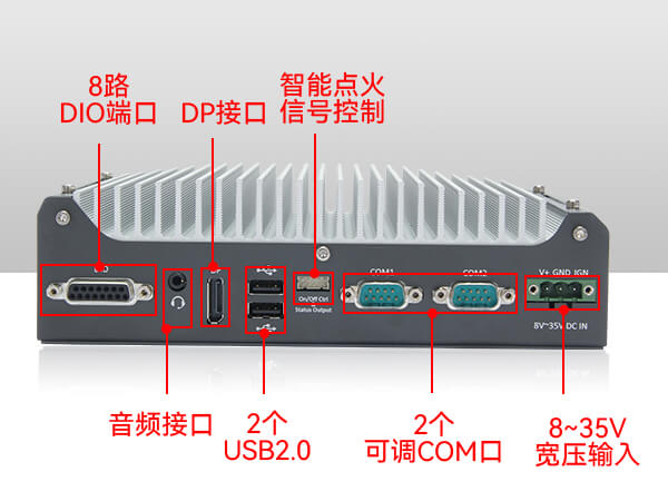 迷你無風扇工控機