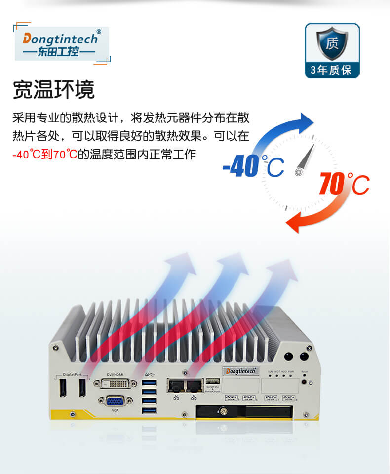 車載工控電腦,東田無(wú)風(fēng)扇工控機(jī)