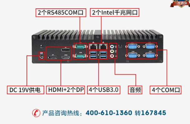 嵌入式無風(fēng)扇工控機端口.png