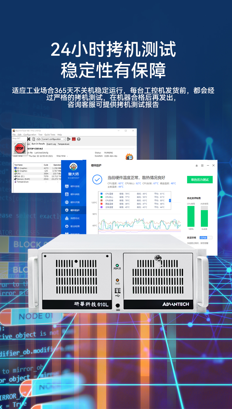 研華4U工控機,機器視覺工業(yè)電腦,IPC-610L-708G2.jpg