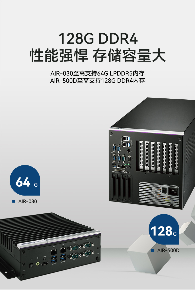 研華AI邊緣服務(wù)器,雙GPU工控主機(jī),DDR4內(nèi)存|AIR-500D.jpg