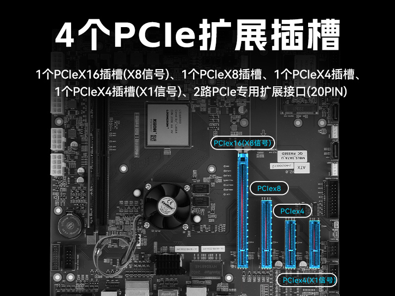 東田國(guó)產(chǎn)龍芯工控機(jī),3A6000四核八線程工業(yè)主機(jī),DT-61025-N3A6KMB