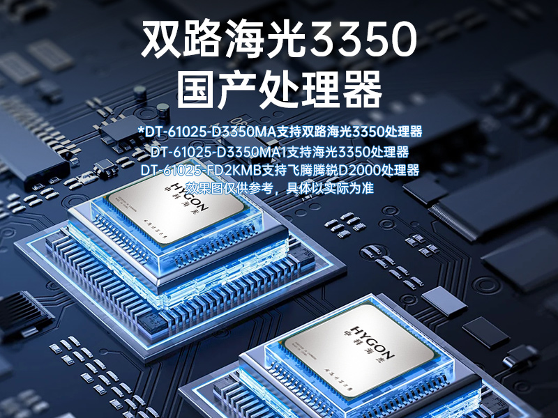 東田國產(chǎn)海光工控機,雙顯工控上位機,DT-61025-D3350MA1